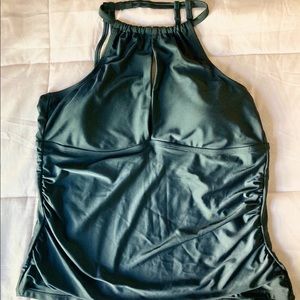 Time & Tru Halter Style XL Swim Top